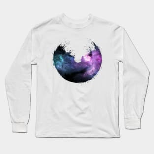 Semicircle with a galaxy Long Sleeve T-Shirt